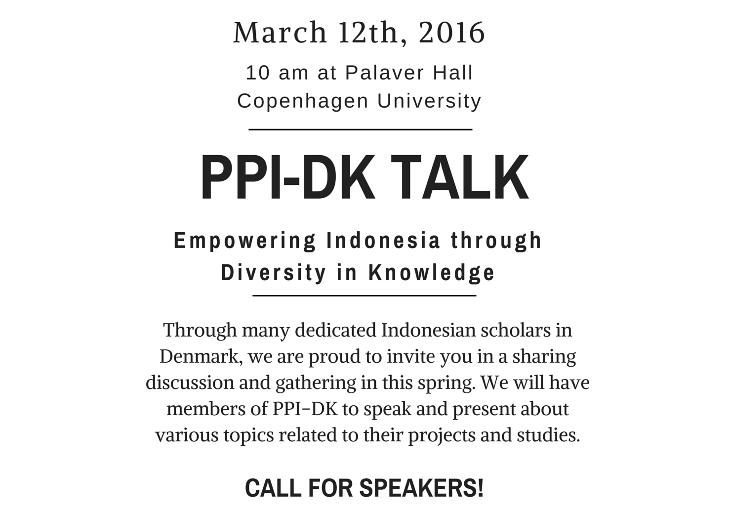 PPI-DK Talk 2016